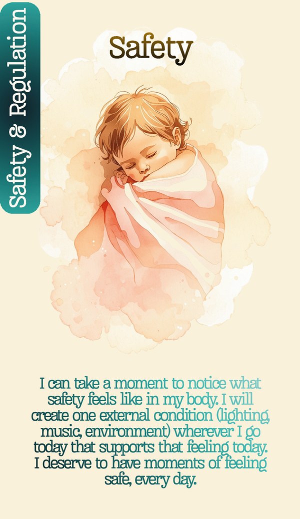 Stability card from Healing The Child Within